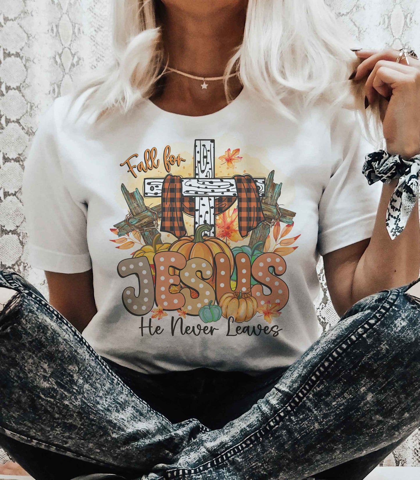 Fall for Jesus Graphic Tee - PRE ORDER