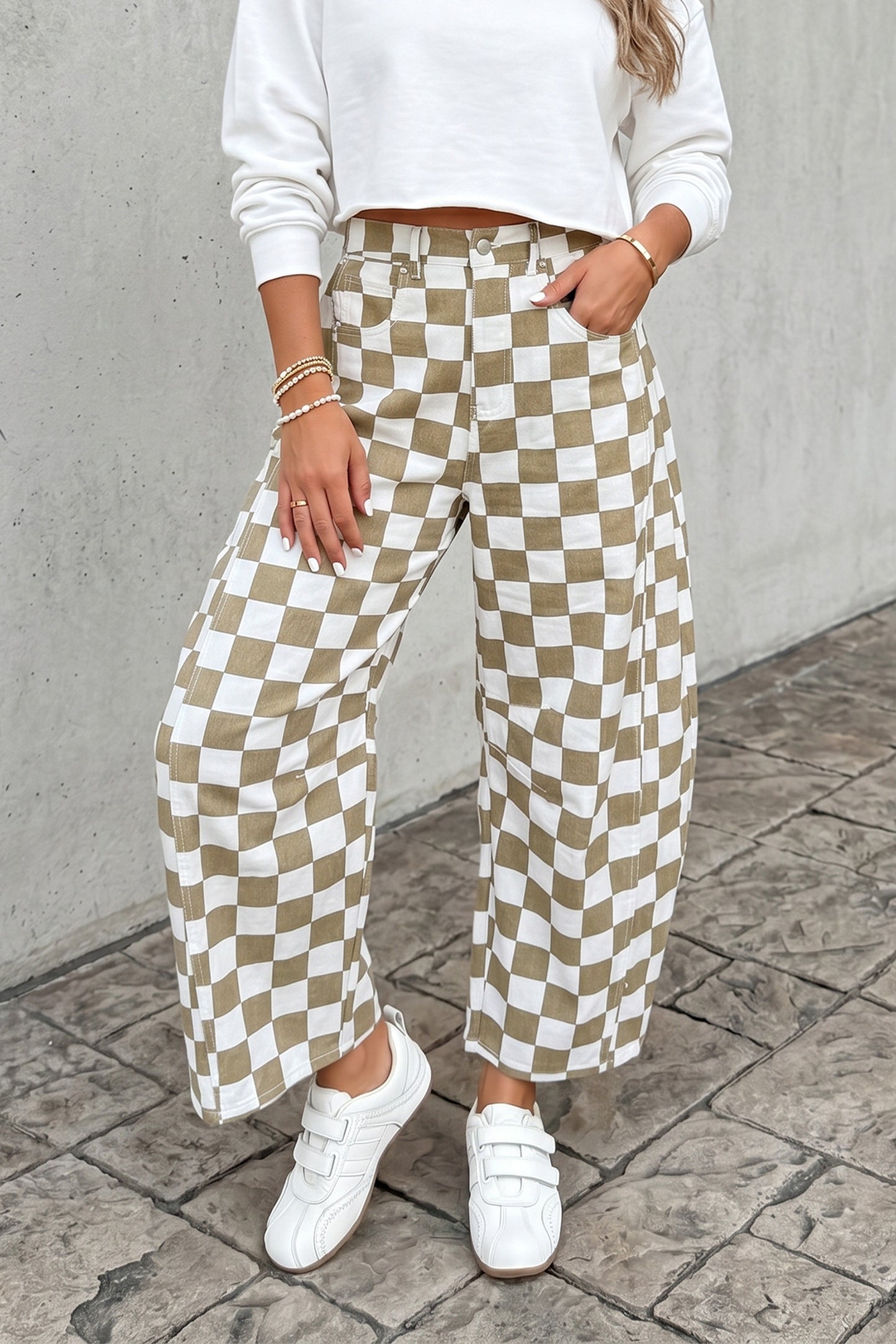 Sweet Meadow Check Pants - PRE ORDER