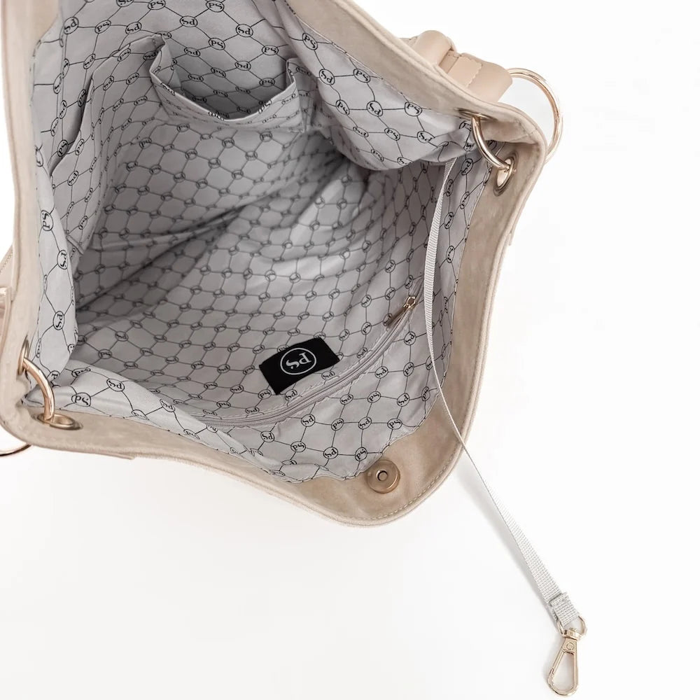 Rosalie Rivet Suede Hobo Bag - PRE ORDER