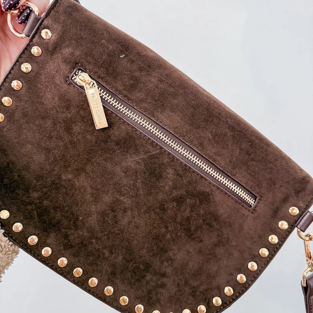 Sabrina Studded Suede Bum Bag - PRE ORDER