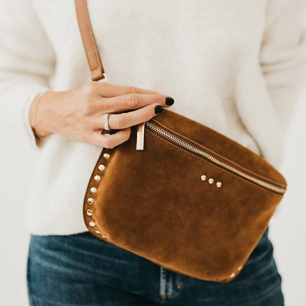 Sabrina Studded Suede Bum Bag - PRE ORDER