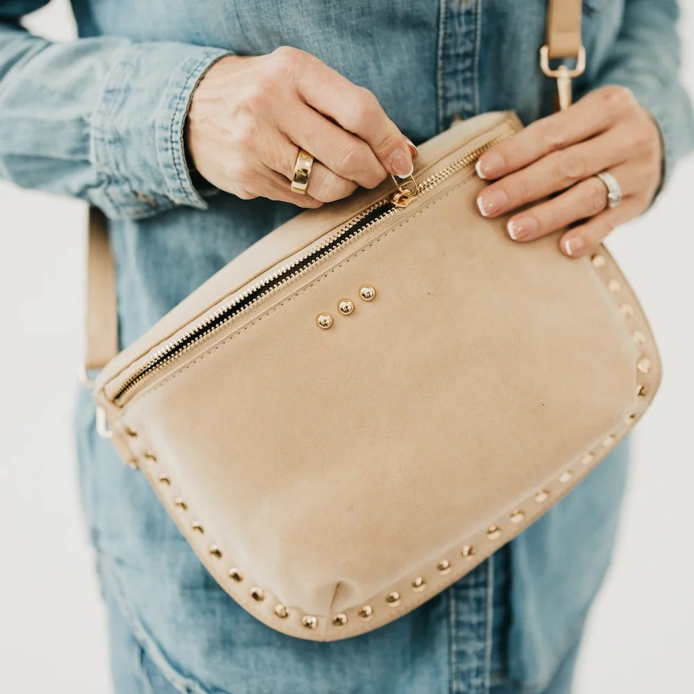 Sabrina Studded Suede Bum Bag - PRE ORDER